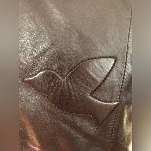 Waggon Paris  Boho Luxury 100% Fox Fur Leather Gillette Vest EU Sz 38 - Picture 11 of 11